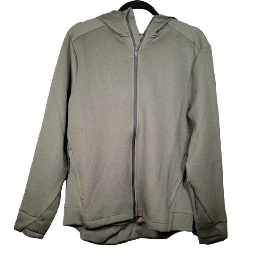 All in Motion Men's Tech Fleece Full Zip Hoodie Sz S